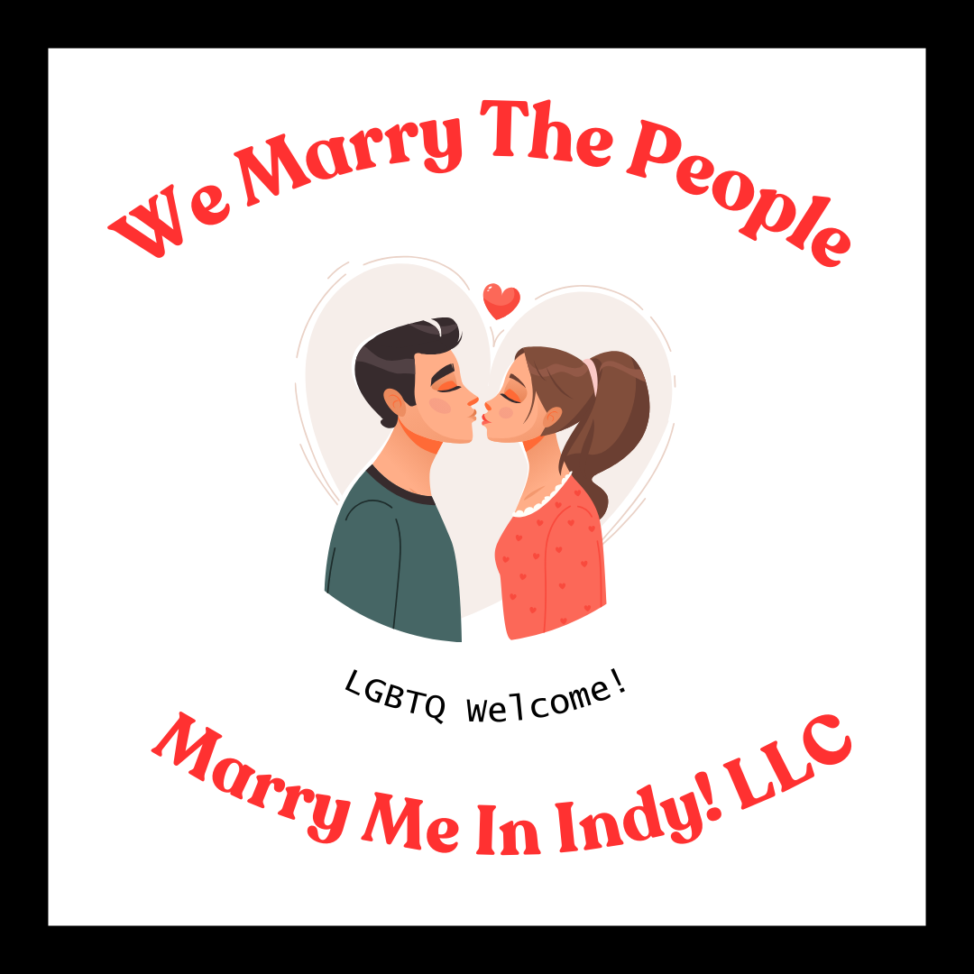 Marry Me In Indy LLC.  Indianapolis Wedding Officiant Services. 